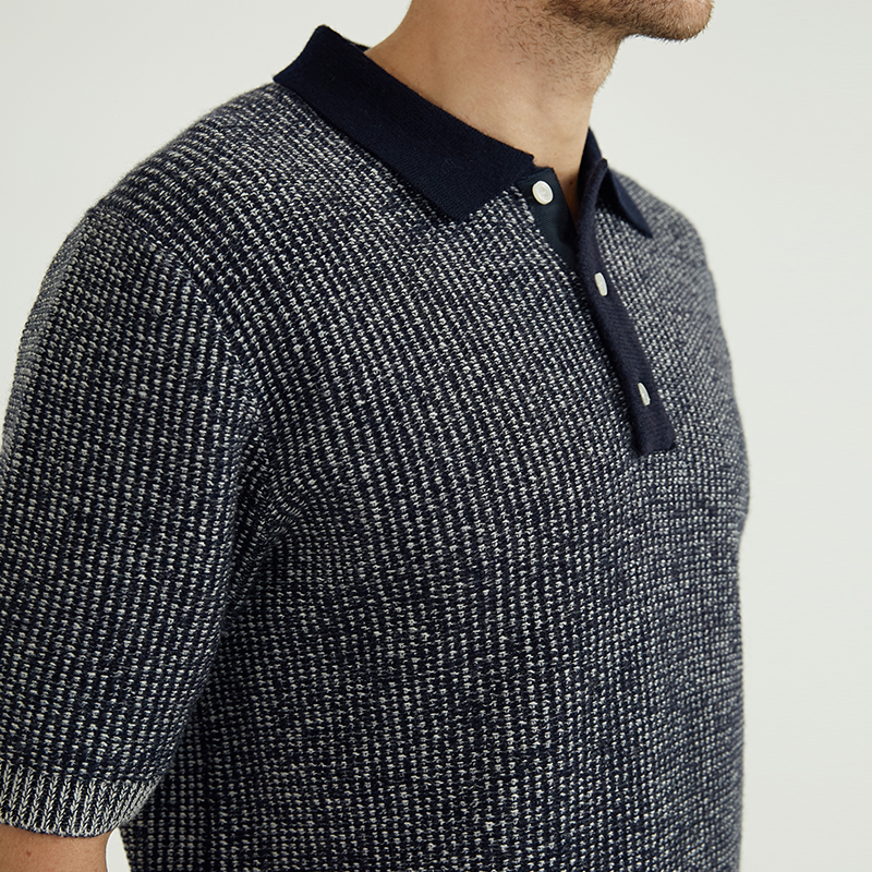 SS - Men's Knitted Polo