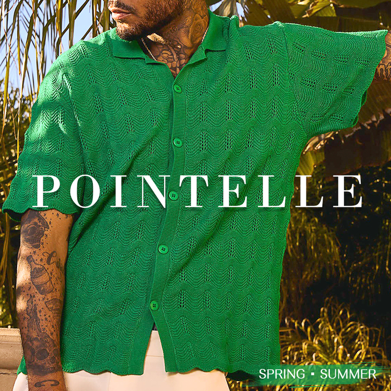SS - Men's Pointelle Knits