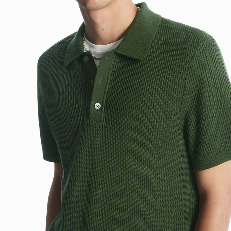 SS - Men's Knitted Polo