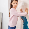 Pink Cute Quiet Squirrel Decorative Girl Pullover Sweater