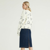 Printed Knit Simple Design Cashmere Custom Knitted Sweater