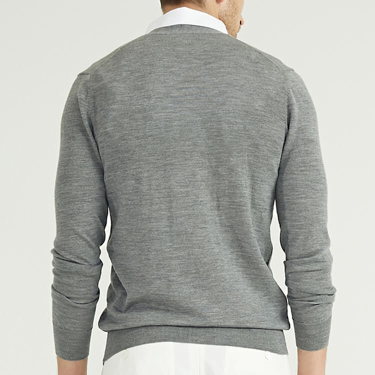 New Style Classic Design Casual Businesscardigan Sweater For Men