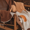 Custom Cotton Blend Patchwork Chunky Intarsia Knitted Stitching Blanket