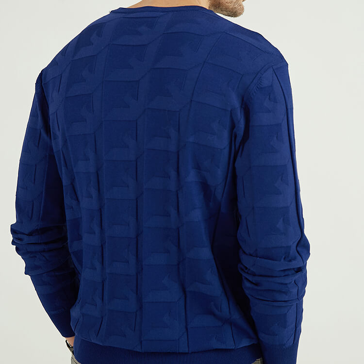 New Minimalist Design Cashmere Men Knitted Sweater
