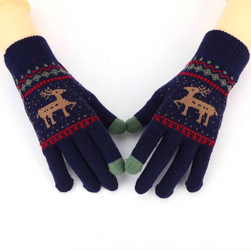 knit gloves