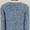 Custom 100% Cotton Button Up Cropped Tweed Knitted Cardigan jacket For Women