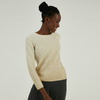 Winter Custom 100% Wool Hot-stamping Printed Cable Knit Pullover Sweater