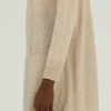 Customized High-end 100% Cashmere Autumn Winter Long Knitting Cardigan