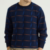 Custom Mens Winter Thick 100% Pashmina Intarsia Knitted Pullover Jumper