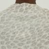 Custom Made 100% Cashmere Leopard Printed Knit Sweater