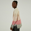Custom Made Cotton Acrylic Blend Thick Stripe Knitted Sweater