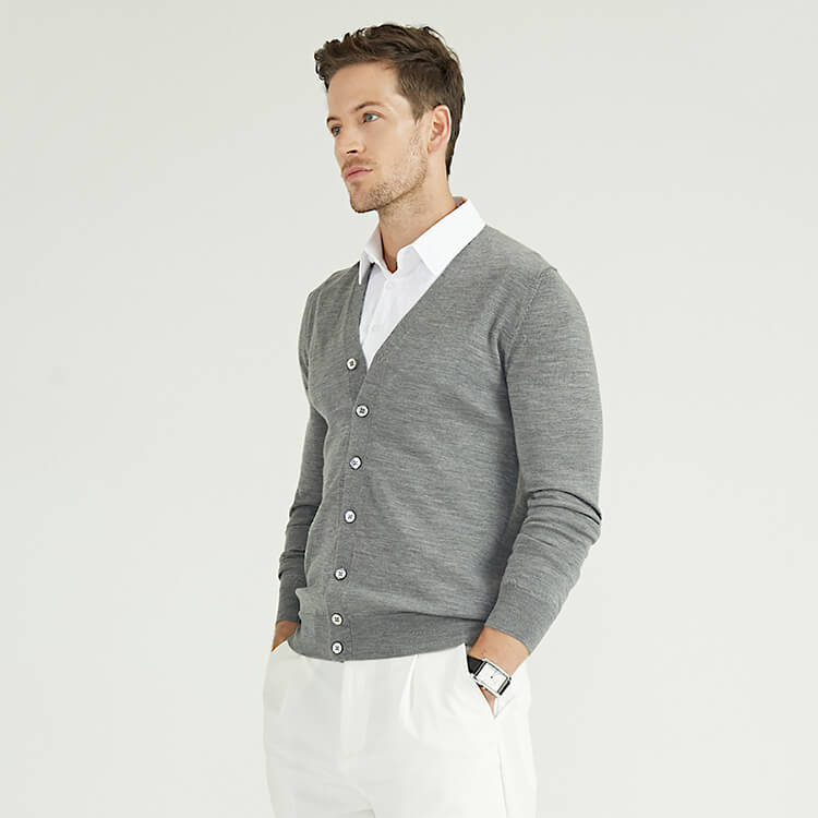 men sweater cardigan