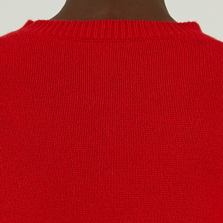 Personalized Wool blend Jacquard Knit Jumper For Women