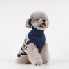 Personalized Puppier Dog Xmas Knitted Jacquard Sweater Coat Turtleneck Ugly Christmas Sweater 
