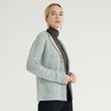 Heavy Gauge Pure Knitted Jacket Custom Cashmere Knit Cardigan