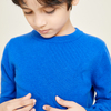 Boys' Round Neck Long Sleeve Knitting Classic Style Sweater