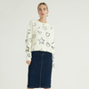 Printed Knit Simple Design Cashmere Custom Knitted Sweater