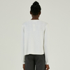 Spring Summer Cotton Blend Lightweight Knit Woven Stitching Knitwear For Women
