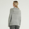 Simple fashion turtleneck knitted grey 2022 women wool sweaters