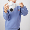 Blue Crew Neck Long Sleeve Classic Design Astronaut Boy Sweatshirt
