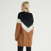 New Style Hooded Classic Knit Winter Woolen Sweater For Women