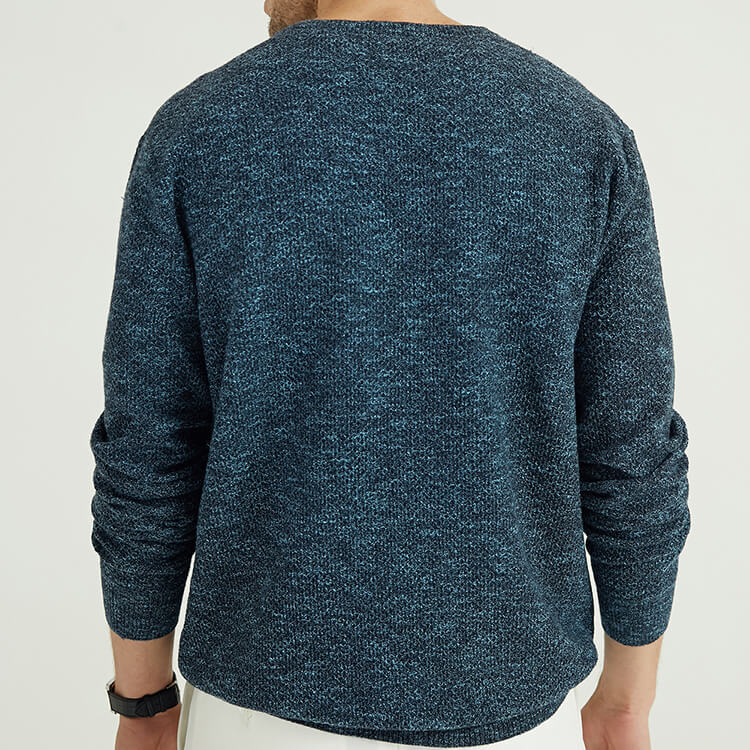 Support Customized Fashion Knitted Cable Men Knitted Sweater