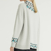 Classic Ethnic Style Medium Neck Long Sleeve Designer Wool Long Sleeve For Women Sweater