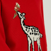 Personalized Wool blend Jacquard Knit Jumper For Women