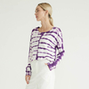 New Style High Quality Fashion Simple White Purple Women's Pullovers For Women