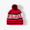 Classic Pompon Design Jacquard Gender Free Warm Knitted Hat
