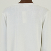 Spring Summer Cotton Blend Lightweight Knit Woven Stitching Knitwear For Women