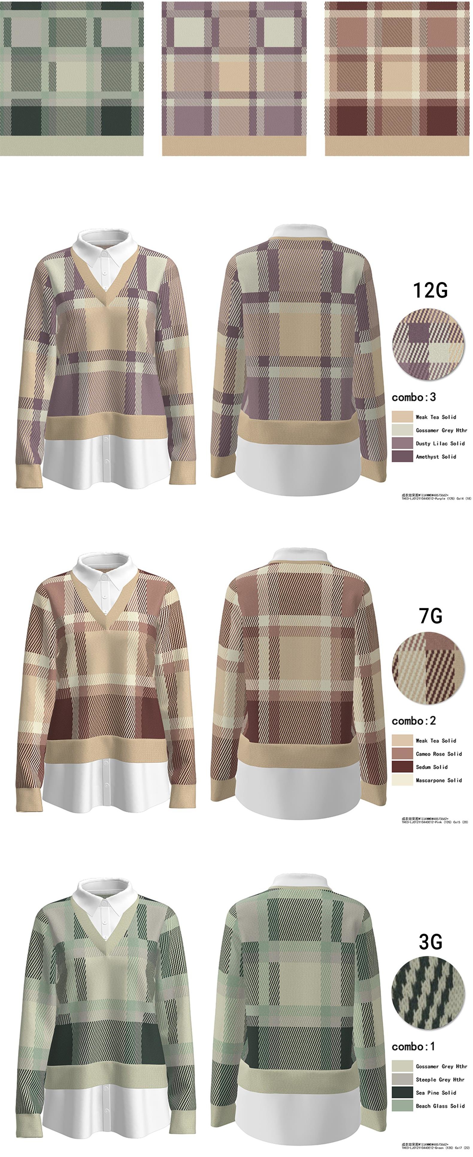 personalized sweater pattern