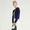 Original Manufacturer Flounces Short Cardigan Dark Pure Hot Selling Women Wool Sweater