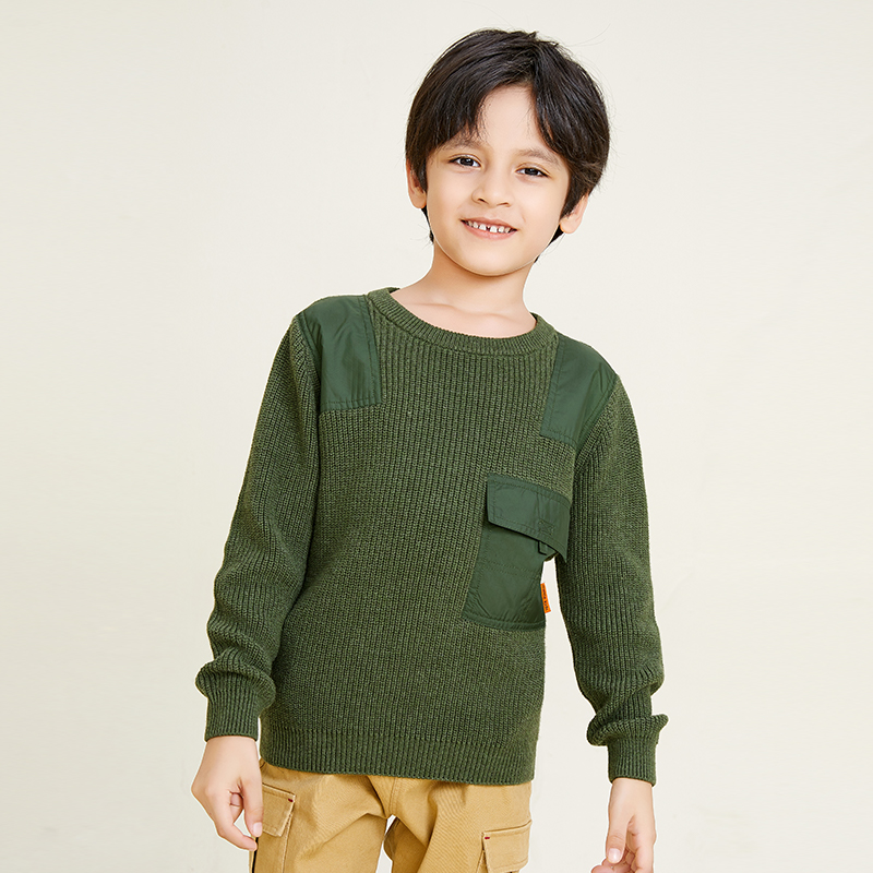 crew neck boy sweater