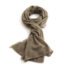 Classic Fashion Solid Color Simple Tassel Edge Design Scarf