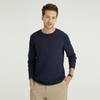 New Style High Quality Customized Crew Neck Long Sleeves Plus Size Sweaters For Men