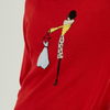 Custom Women Knit Pullover Animal Jacquard Sweater