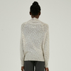 Custom Made 100% Cashmere Leopard Printed Knit Sweater