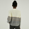 Customizable Nylon Acrylic Crewneck Long Sleeve Knitting Sweater