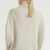 Hot Beige Fashion Knitted Pure Cape Casual Women's Cashmere Cardigan