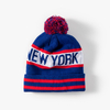 Classic Pompon Design Jacquard Gender Free Warm Knitted Hat